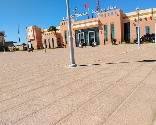 Dakhla Airport terminal entrance